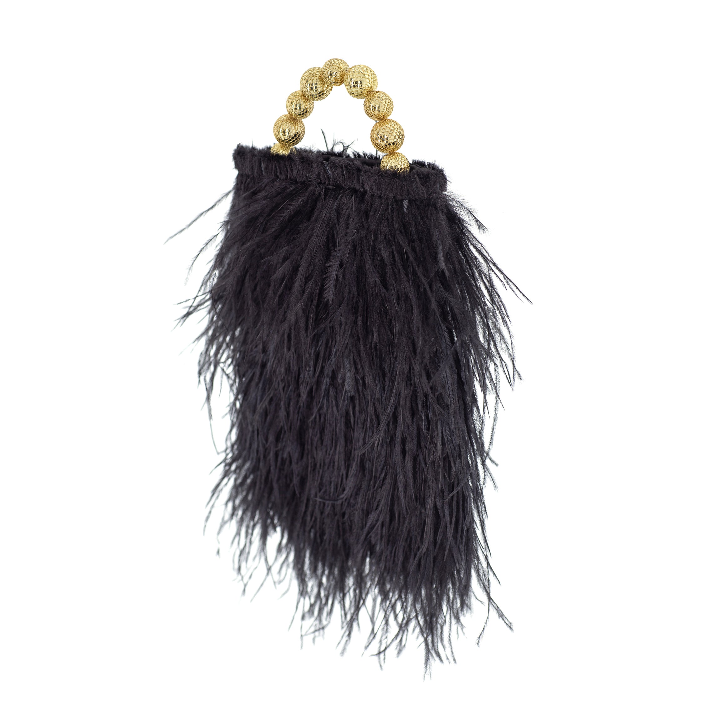 SİYAH GOLD GATSBY ÇANTA