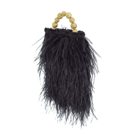 SİYAH GOLD GATSBY ÇANTA